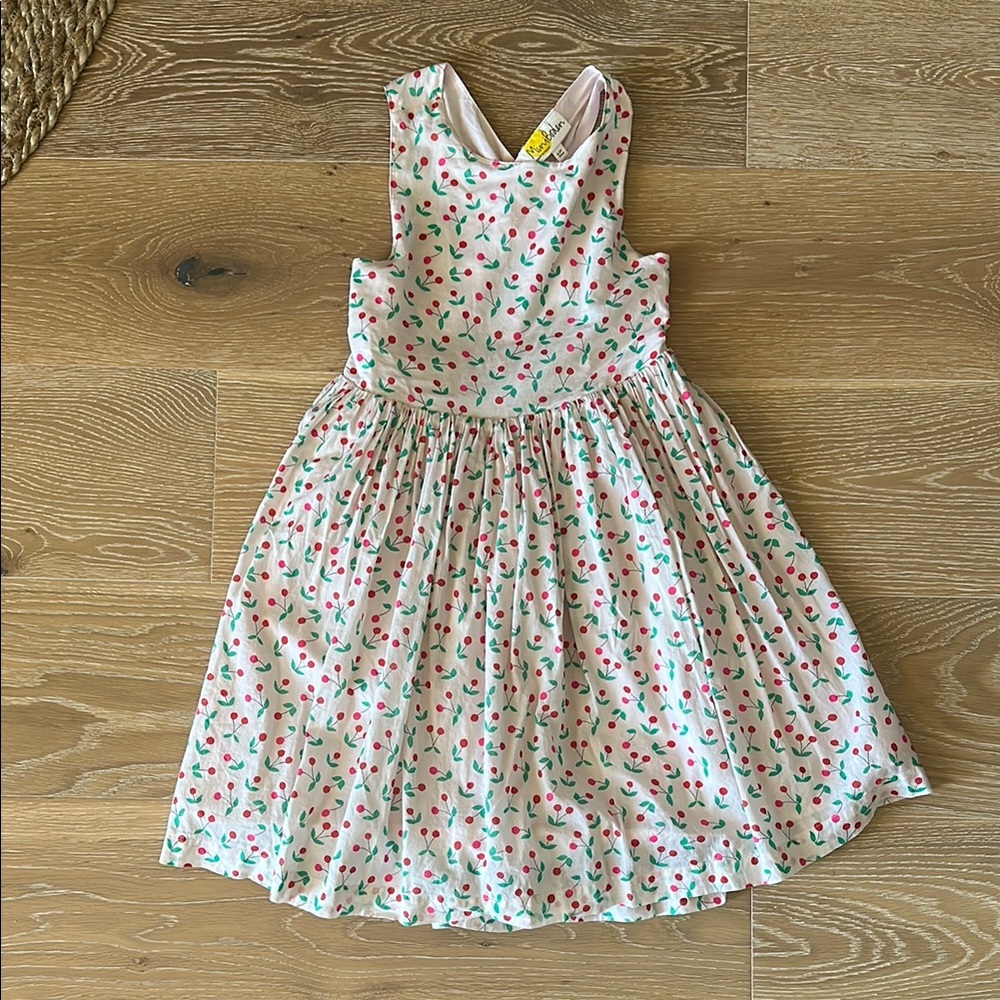 Mini Boden Pink and Blue Halter Sundress Casual